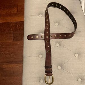 FRYE Leather belt size large
